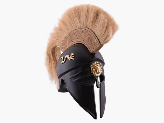 Korintherhelm mit Helmbusch