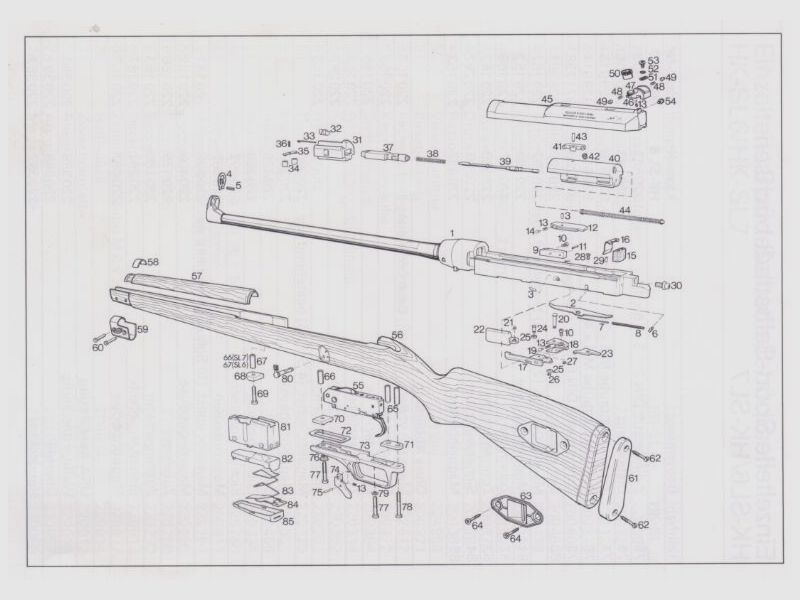 Heckler & Koch Heckler & Koch Vite in legno DIN 7995 SL6 / SL7, immagine 2 di 2