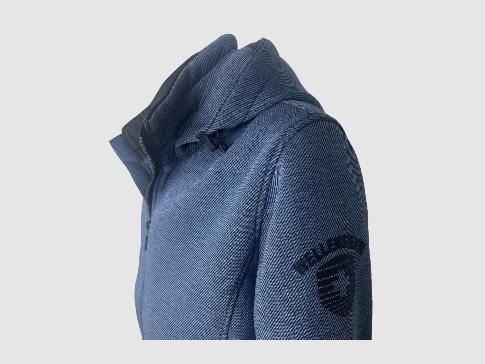 WELLENSTEYN Sarasota Heren Denimmelange Zwart