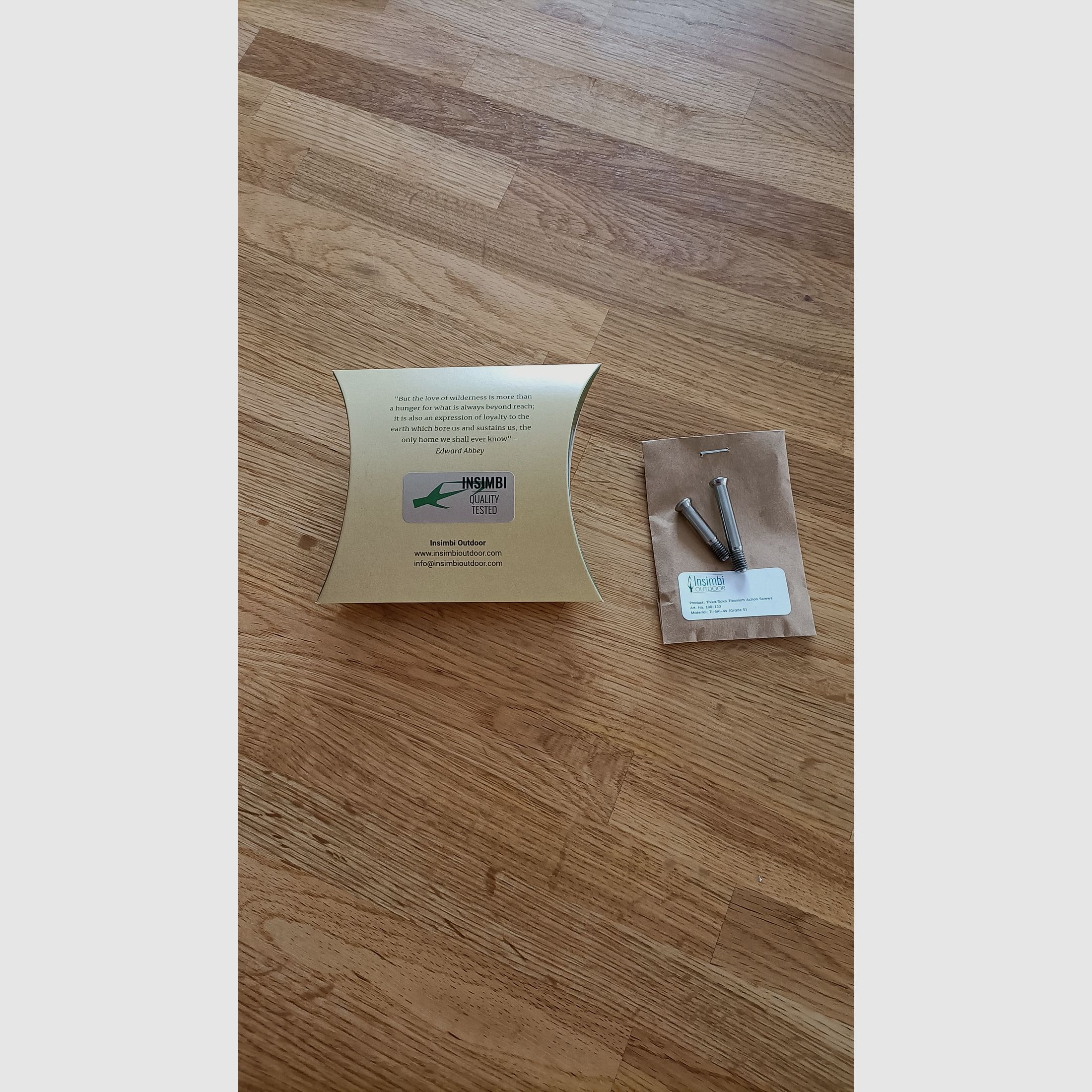 Tikka Titan Systemschrauben