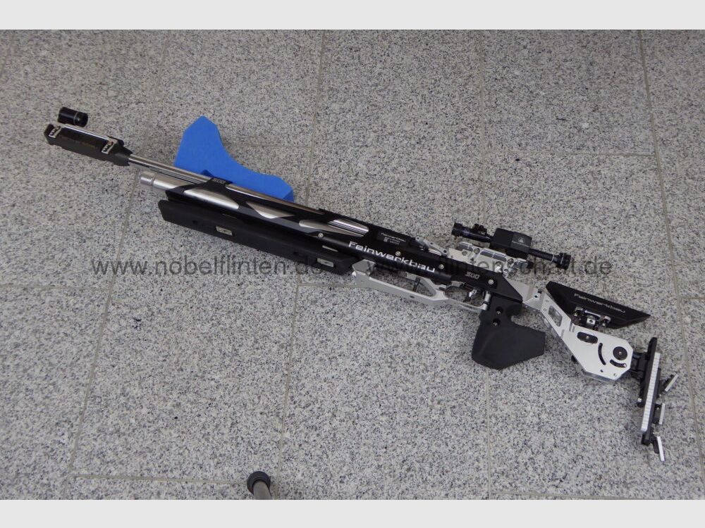 Feinwerkbau 800 X Alu Aufgelegtschießen, Rechtsausführung, Griff Größe L