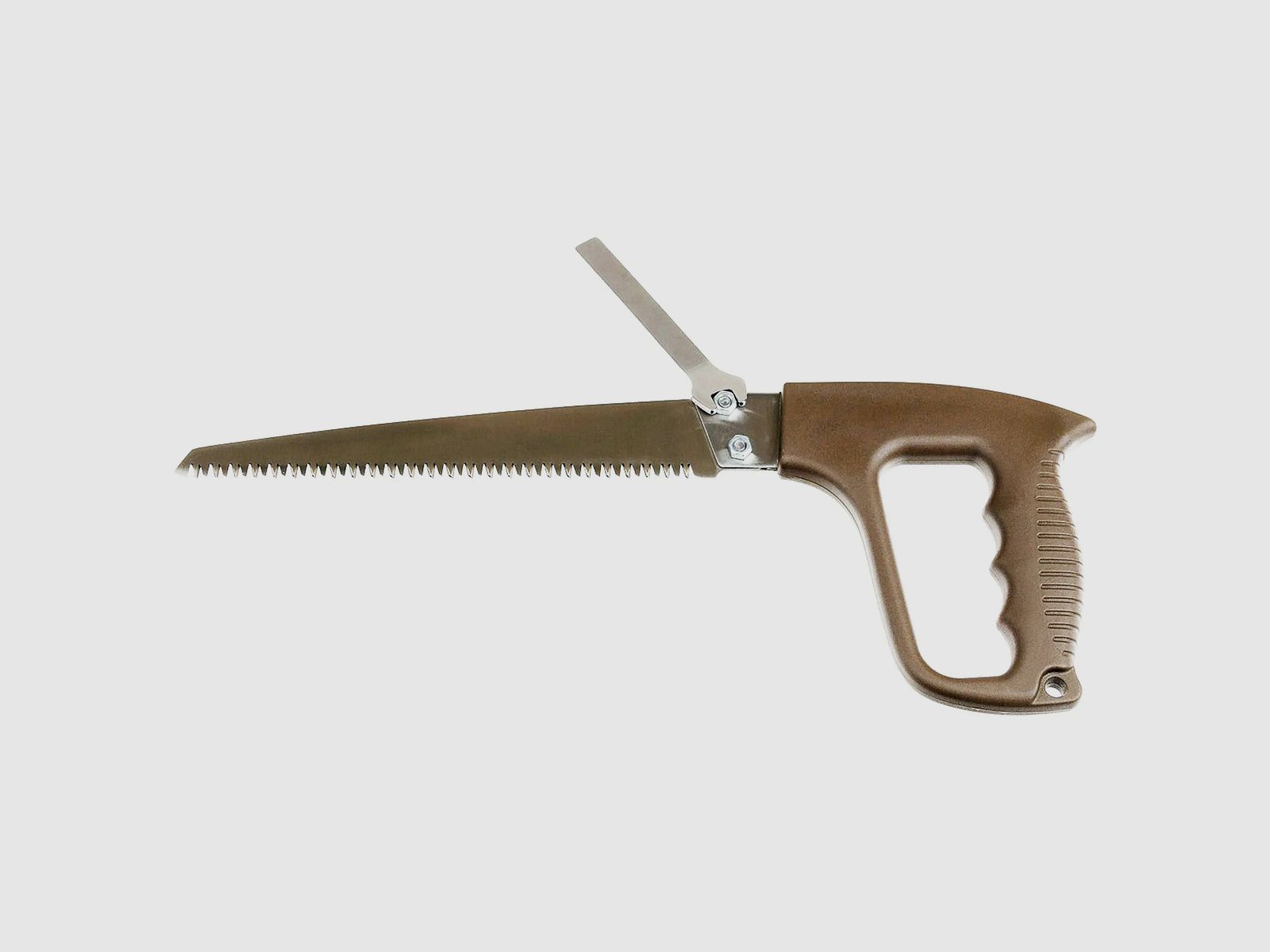 MFH MFH Handsäge mit Scheide und Gürtelclip braun