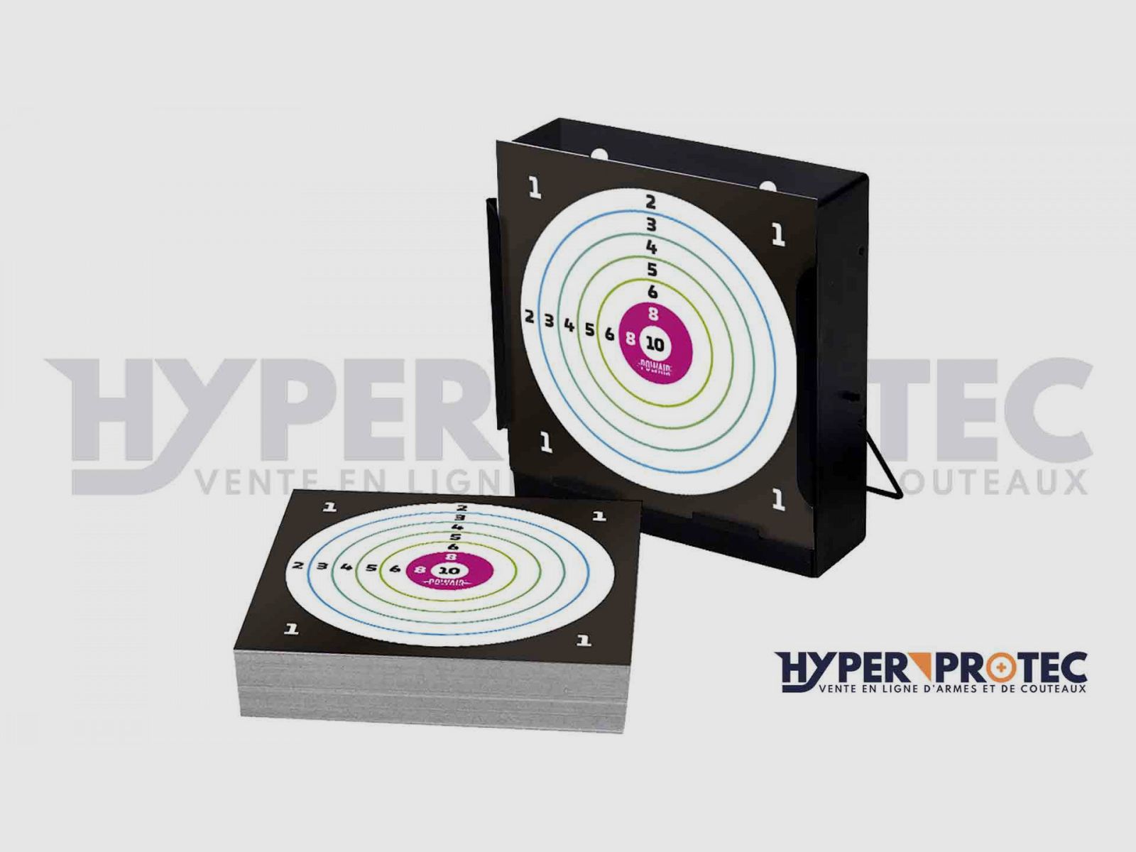 Flat Target Holder Powair + 100 Targets, image 2 of 2