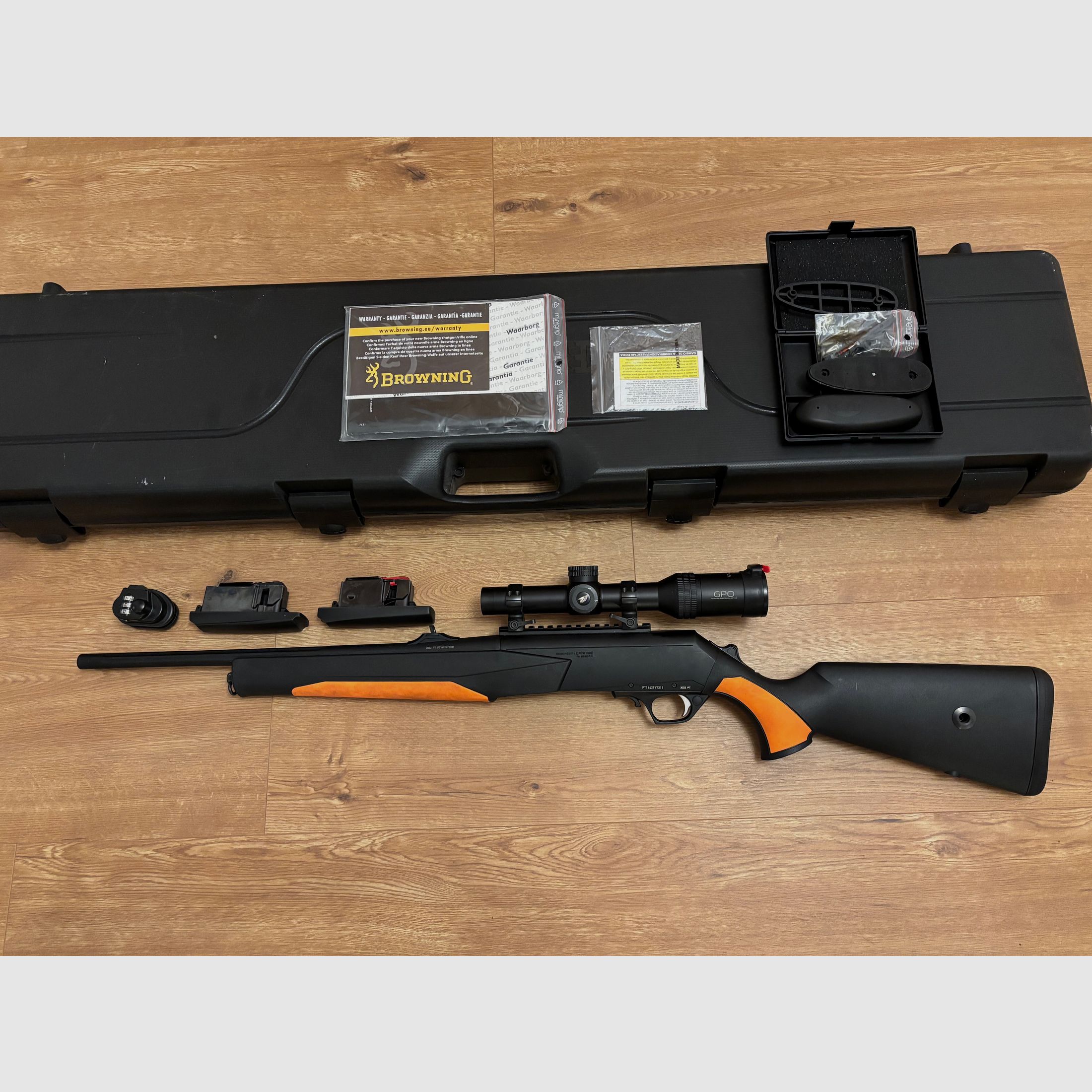 Browning Bar MK3 Kaliber .308 inkl. GPO 1-6-24 DJ-Glas Spectra