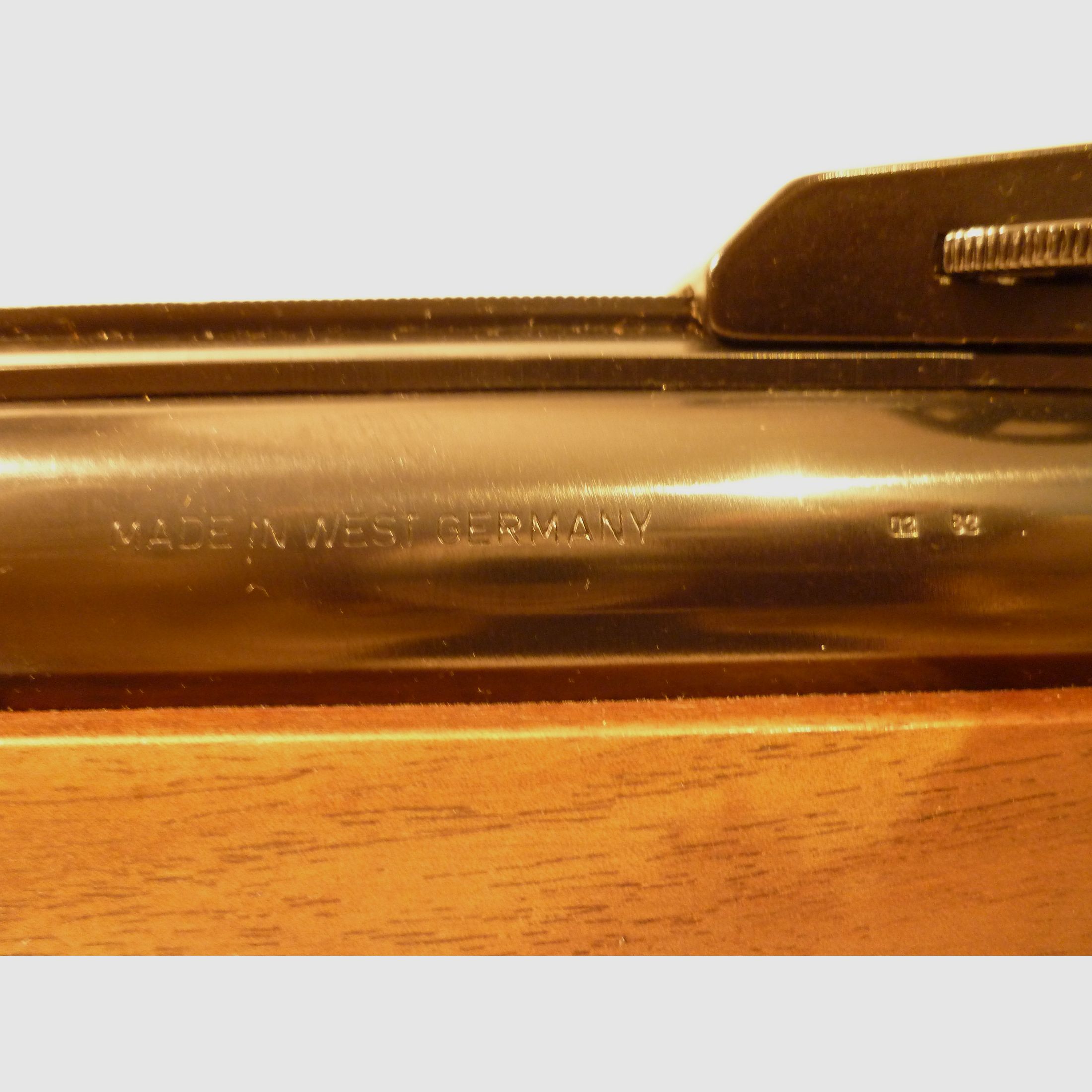 Match-Luftgewehr Diana 75 rechts Seitenspanner TOP ERHALTUNG !!