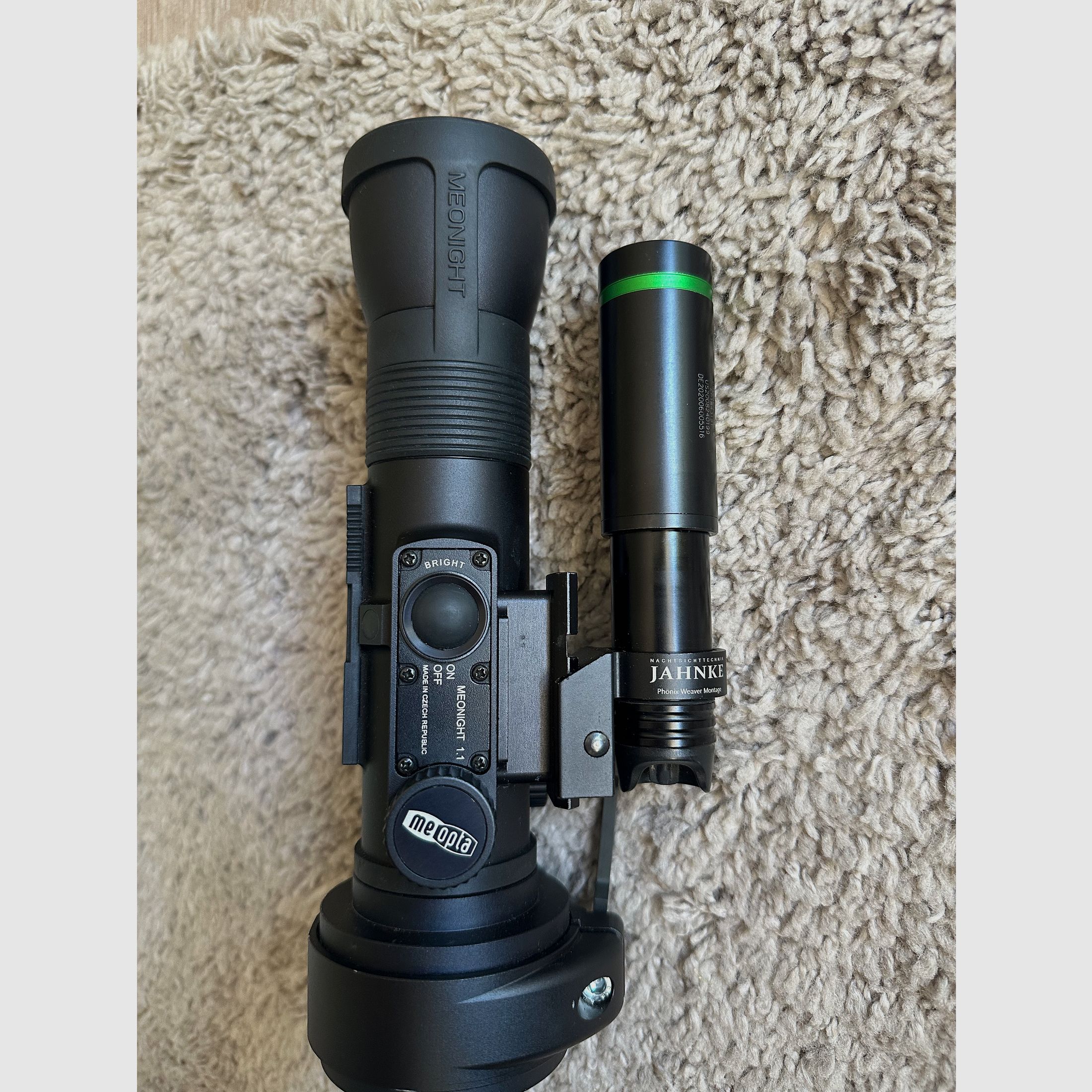 Meopta MeoNight 1.1 Gen. 2+ urządzenie do nocnego widzenia inkl. Laserluchs LA850-50-Pro II +Adapter 