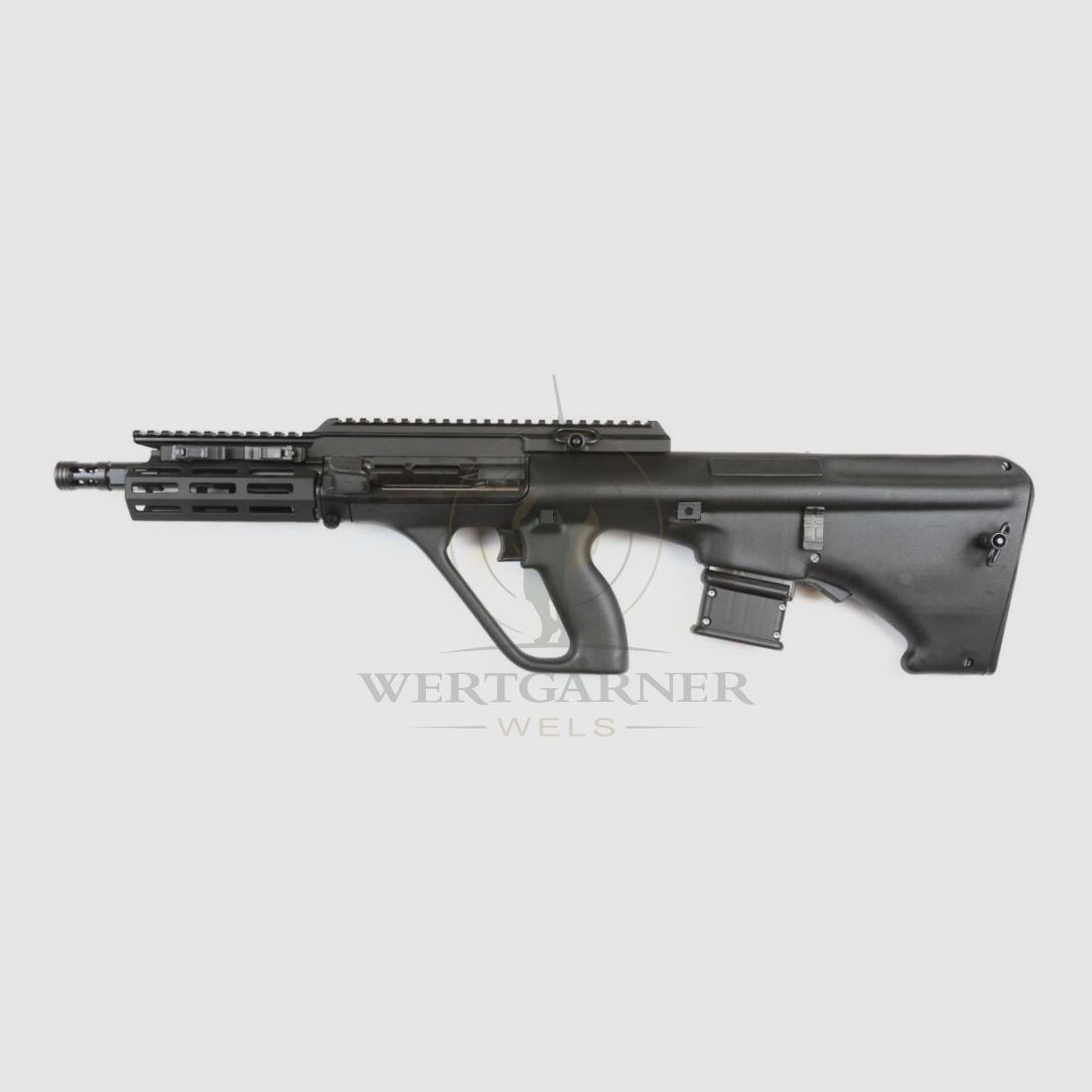 Steyr AUG A3 Z QCB LRD M II 417mm 9011 Rail Larga .223 Rem., imagen 1 de 6