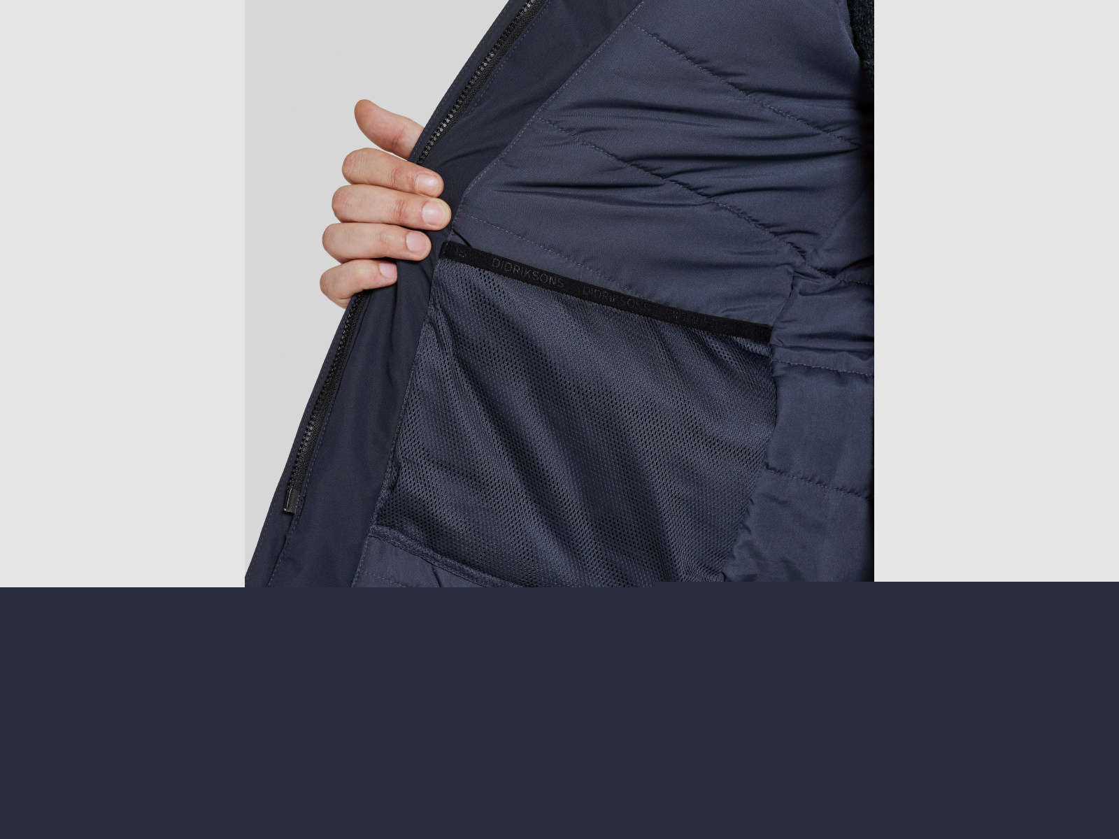 DIDRIKSON Stefan Jacke Dark Night Blue