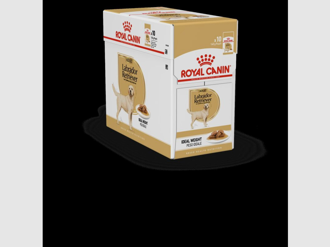 ROYAL CANIN Labrador Retriever Nassfutter Adult Stückchen in Soße 10x140 g