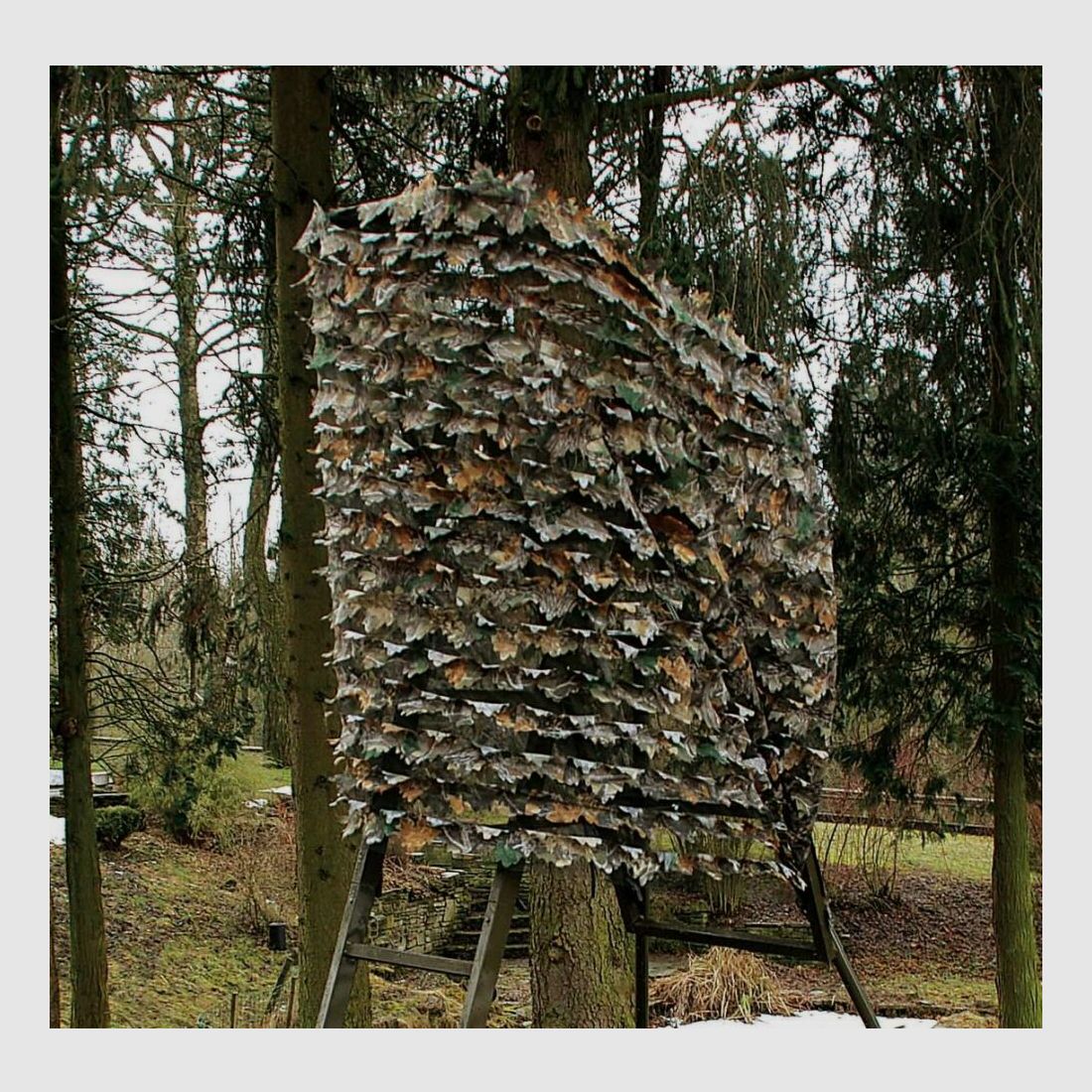 Nieznana siatka maskująca 1,5 x 3m/100% poliester