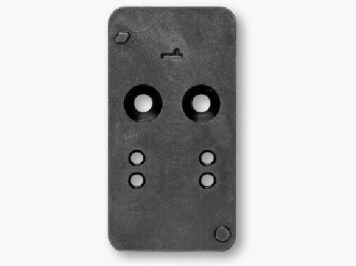 Heckler & Koch Heckler & Koch SFP9-OR placa adaptadora/placa de montaje 1 Mx4 para Burris Fasfire, Docter Sight, Meosight