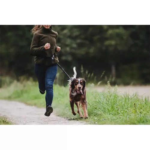 Farm-Land Guinzaglio Libero / Guinzaglio da Jogging, nero/arancione, immagine 3 di 6