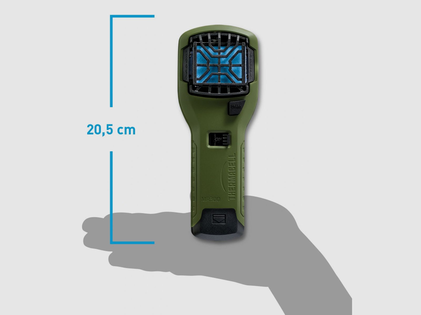 THERMACELL 2010172 Handapparaat groen MR-300G muggenbeschermer