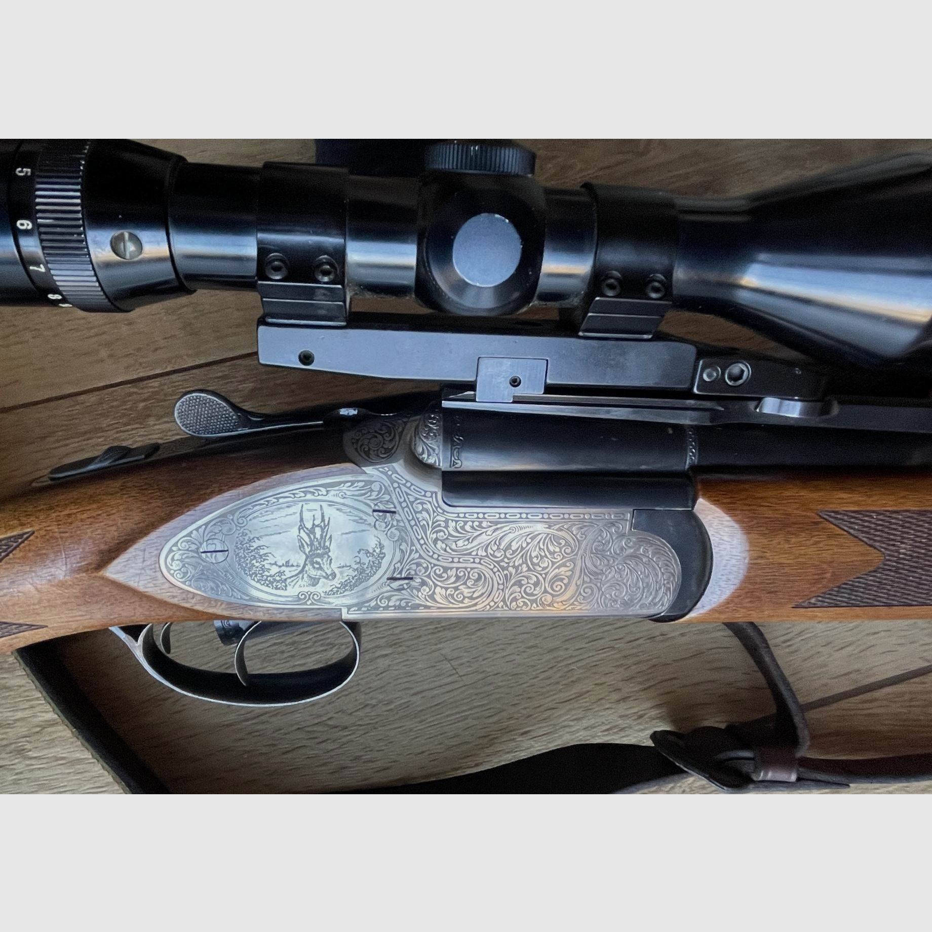 Bockbüchsflinte Kettner S2000 – Kaliber 12/70 - 7x65R mit Wechsellauf