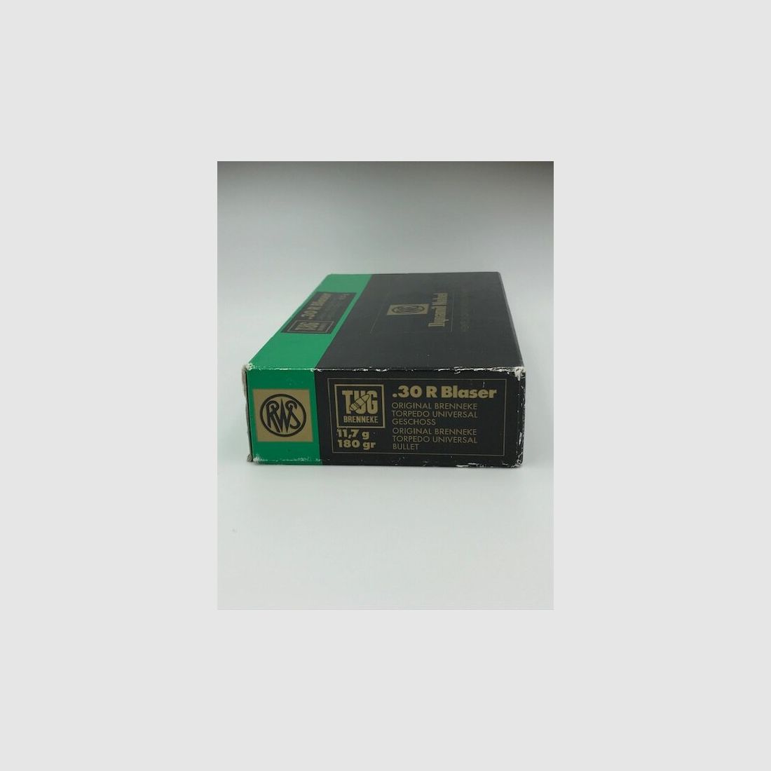 RWS rifle ammunition TUG Brenneke .30 R Blaser 11.7 g. 180 gr.