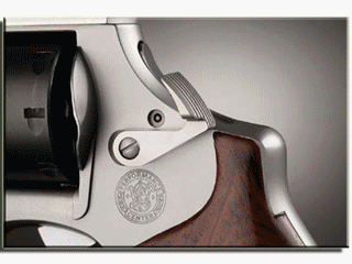 @ Smith & Wesson Tuning EXT Cylinder Release "SATIN" Trommelschieber S&W Revolver K-L-N Rahmen 686