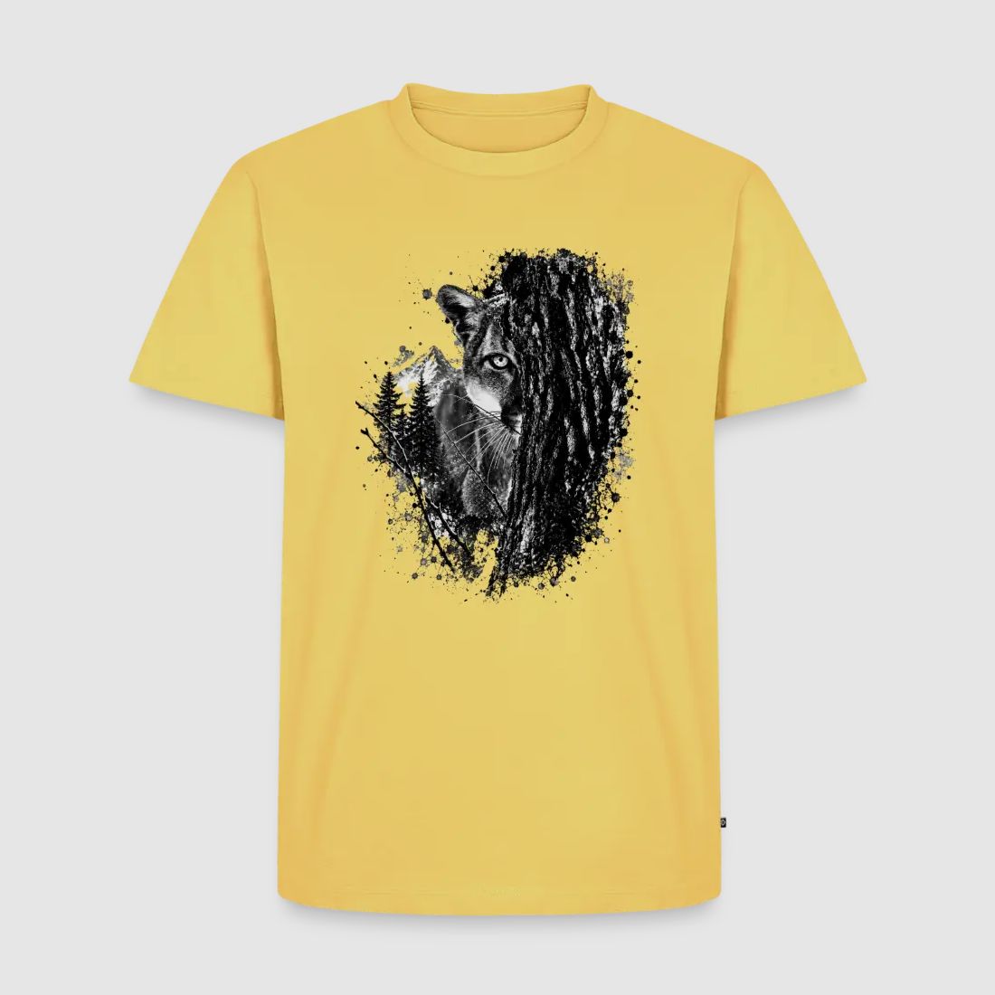 PUMA Men´s Premium T-Shirt „Lauernder Puma"