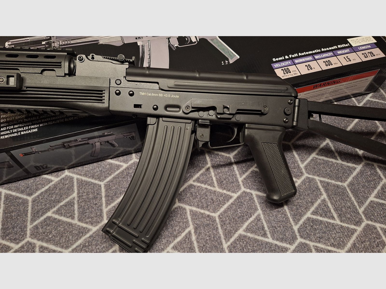 AK74 D74 Airsoft AEG 6mm BB - NEU!