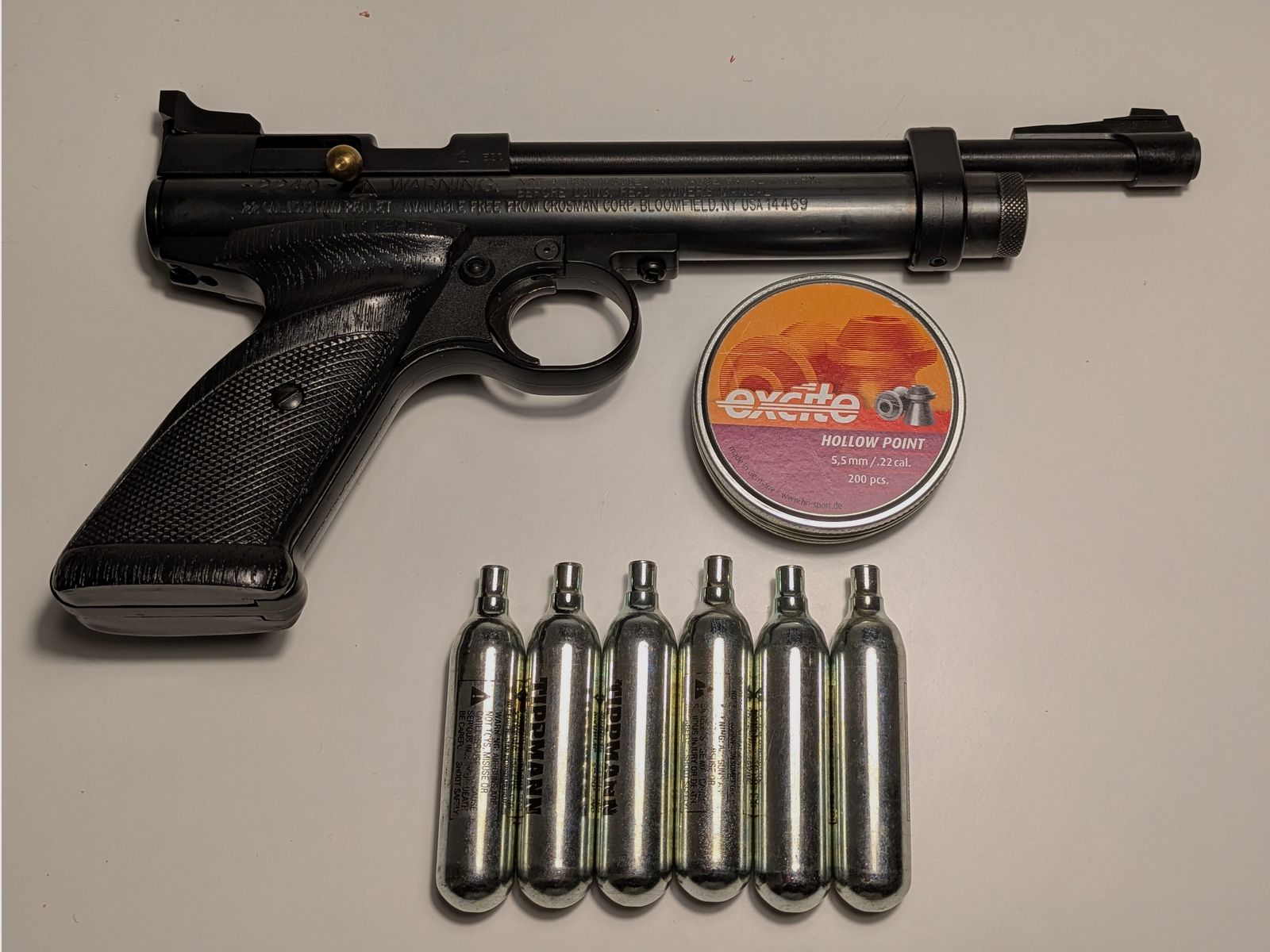 Pistolet à air comprimé Co2 Crosman 2240