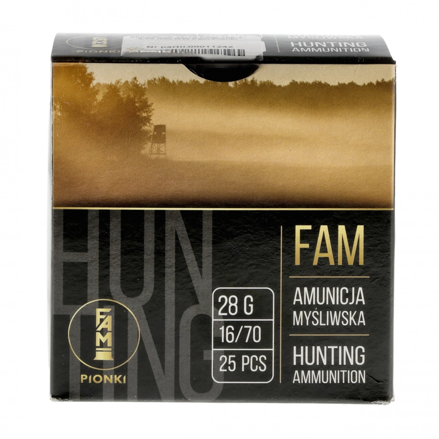 Munitions 16/70 Fam Pion 28 g 4-3,00 mm ZAT, image 1 sur 4