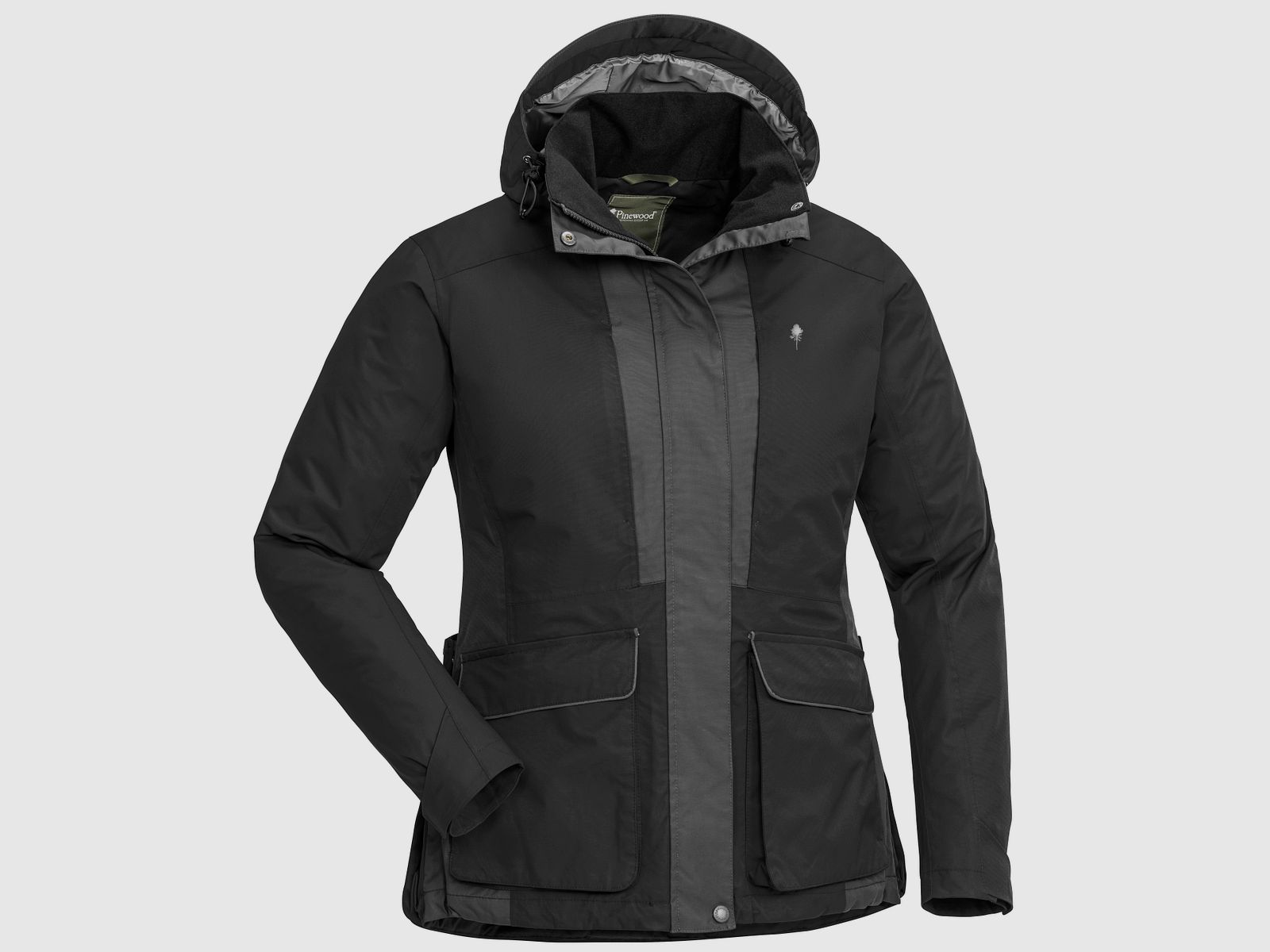 Pinewood DogSport Jacke 2.0 Gr. S schwarz/dkl.grau