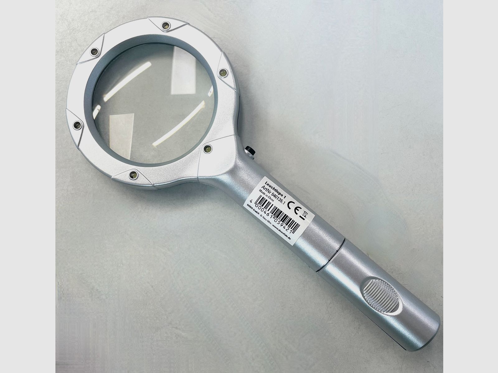 Dörr 540135.1 Leuchtlupe NR.1 6LED 21cm