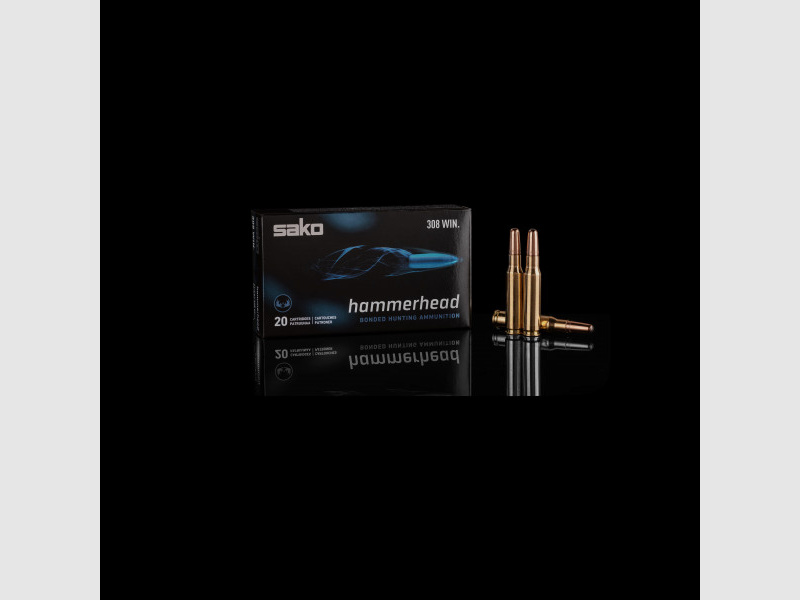 SAKO HAMMERHEAD SP - .308WIN - 180GRS,/11,7G - 20 SCHUSS