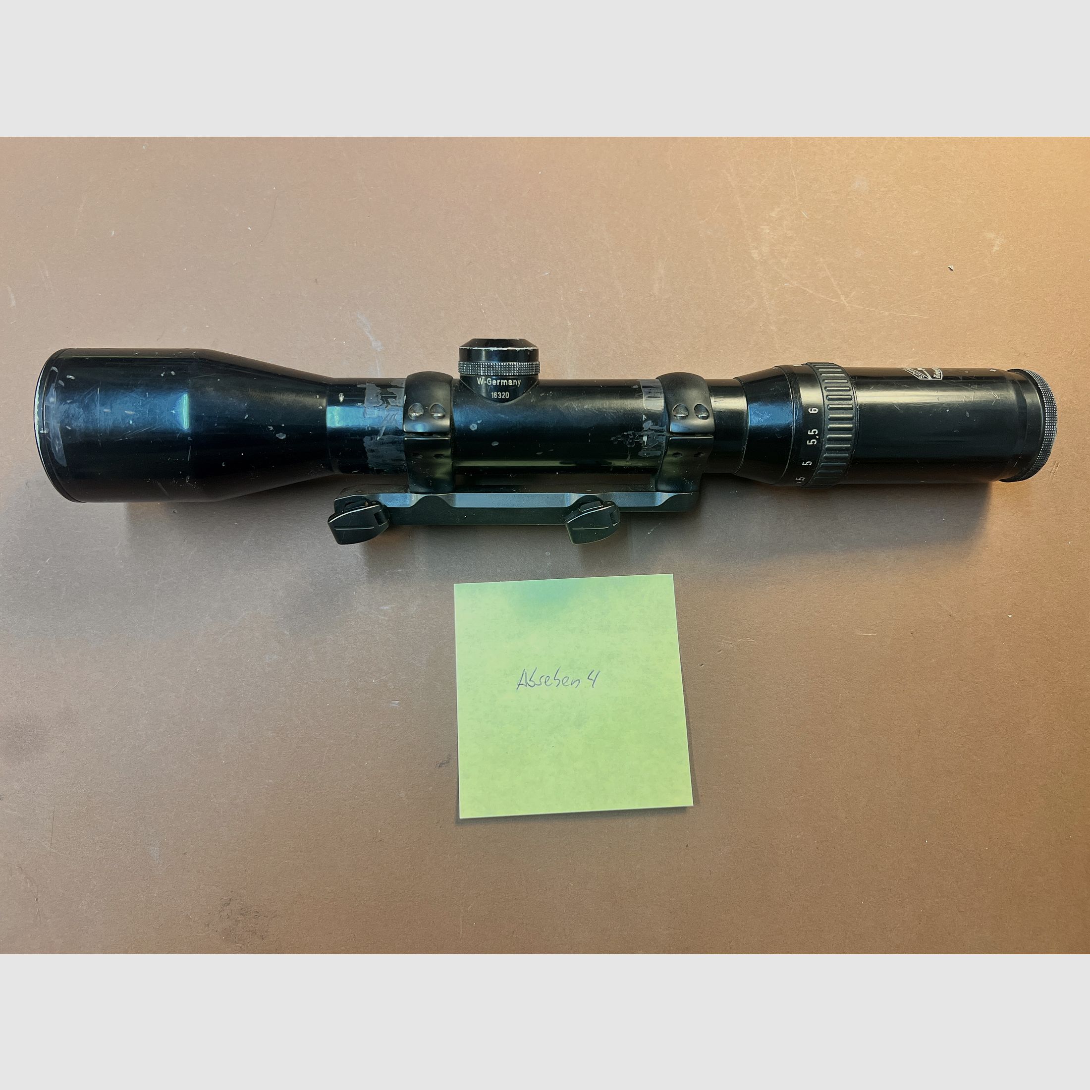 Schmidt & Bender 1,5-6x42 Absehen 4 mit Blaser Sattelmontage