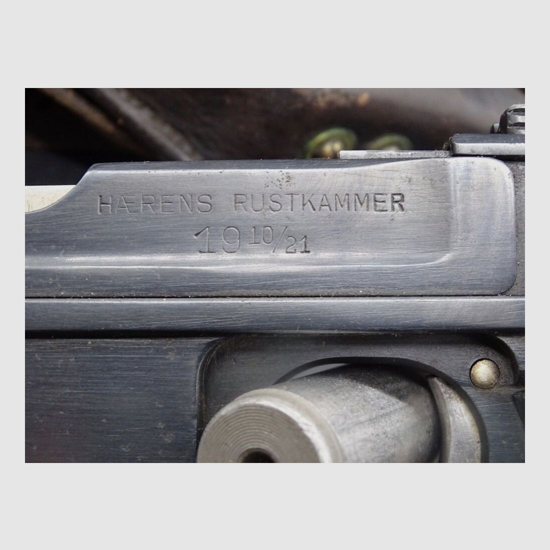 Bergmann Haerens Rüstkammer Pieper 1910 / 21 Kaliber 9mm Bergmann Bergmann inkl. Original Holster