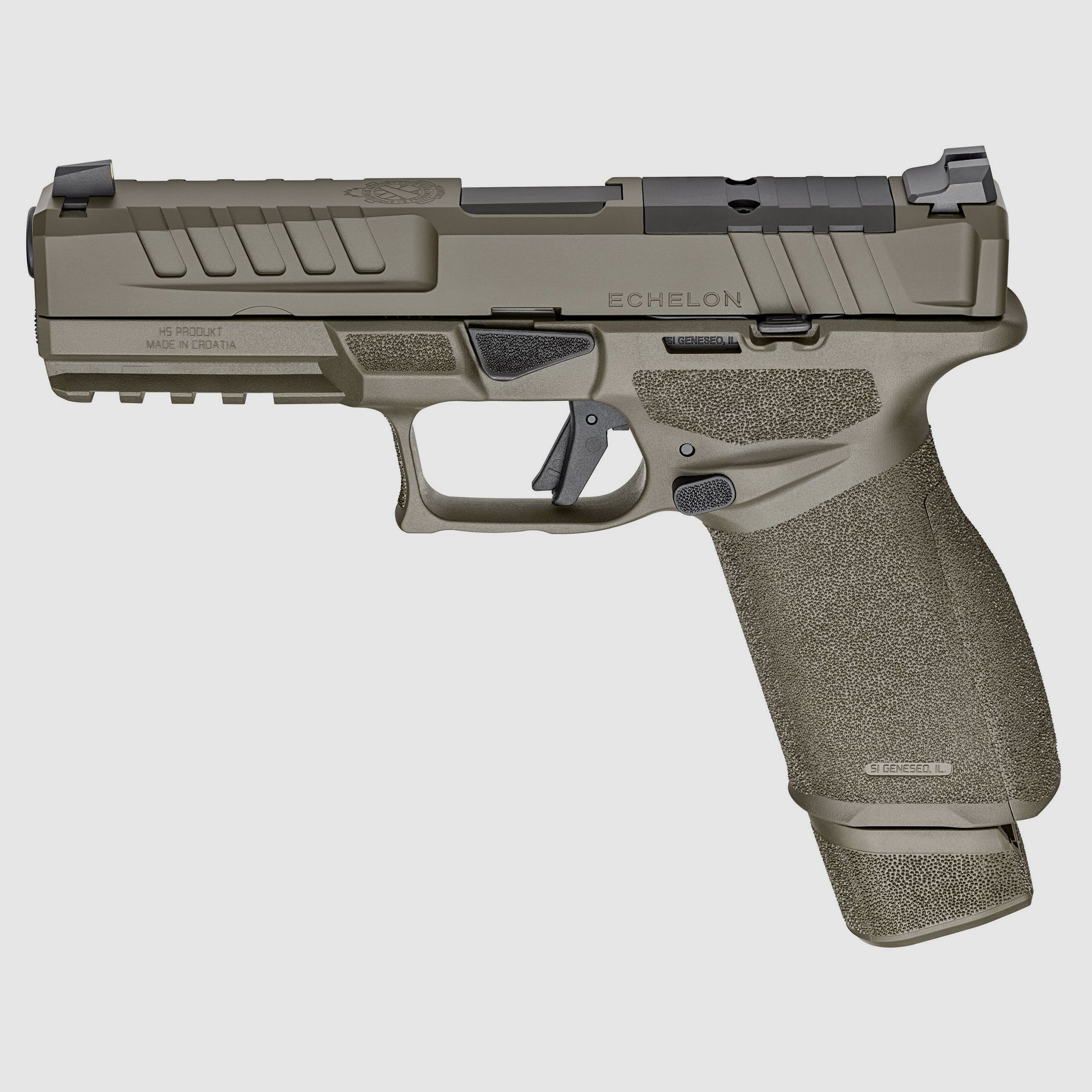 PISTOLA SPRINGFIELD ECHELON U-NOTCH VERDE 4,5″ (9MM), imagen 8 de 19
