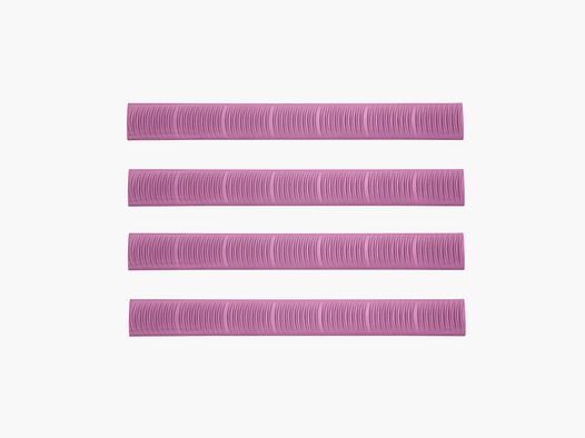 Osłona do slotów KeyMod Low Profile Wedgelok 7 Slot 4 szt., Pink - ERGO