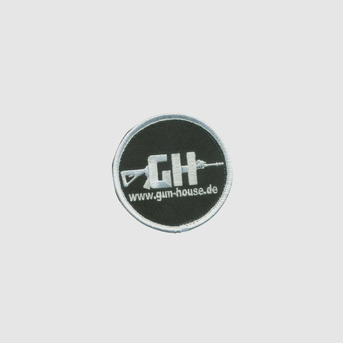 PATCH "GUN-HOUSE" - CON VELCRO E FELTRO PORTANTE