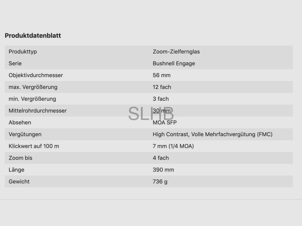 Bushnell Engage 3-12x56, Bild 2 von 4