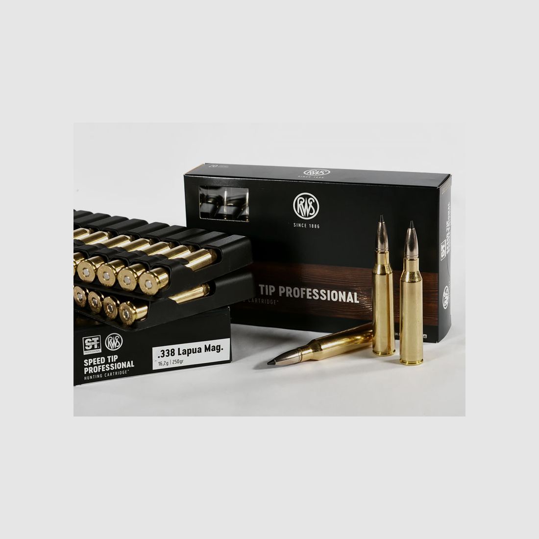 RWS .338 Lapua Magnum, SPEED TIP PRO 250 grs 1 Packung (20 Schuss á 7,445 €*)