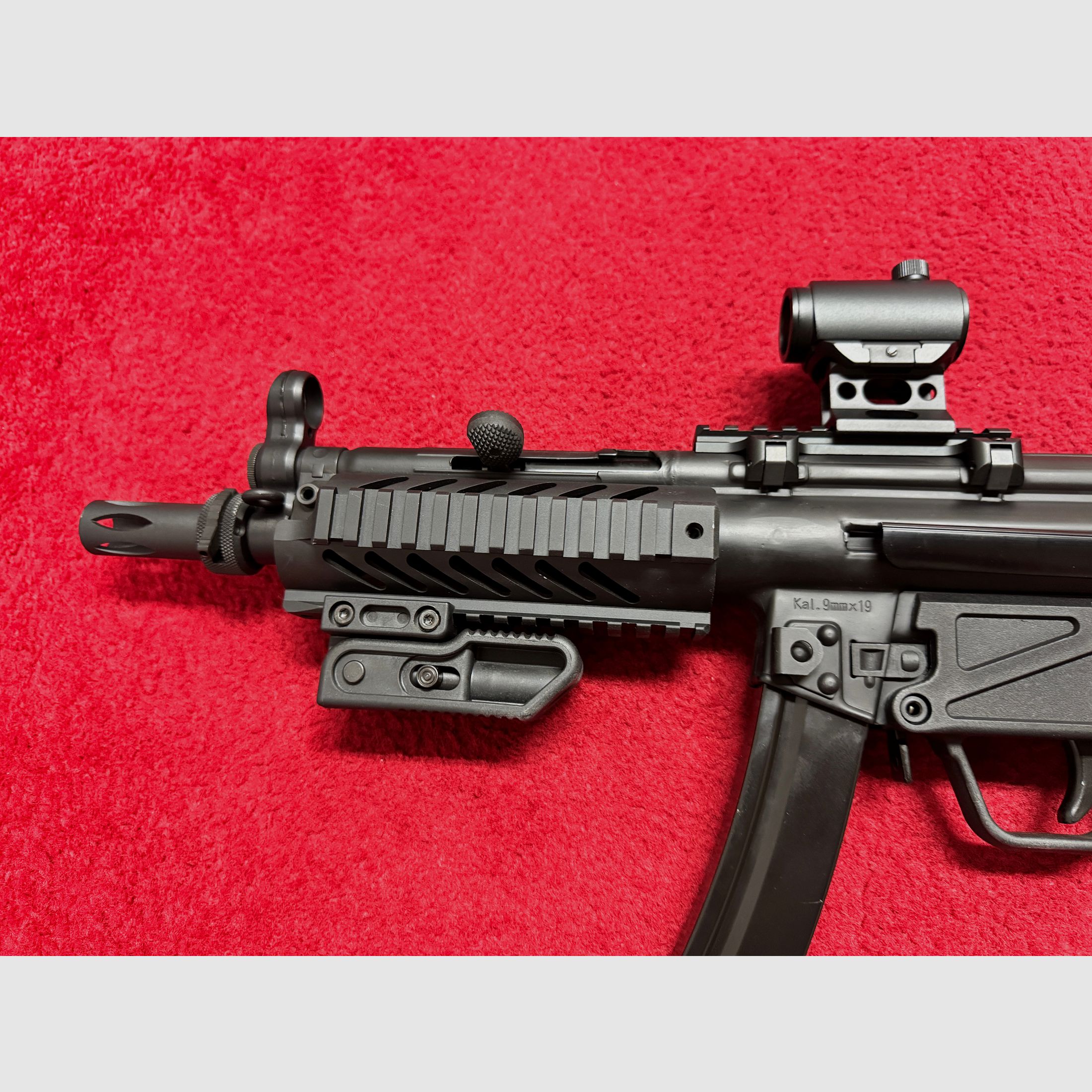 SRC SR5A3 TAC MP5 A3 Full Metal Co2 Blow Back GBB 6mm Airsoft
