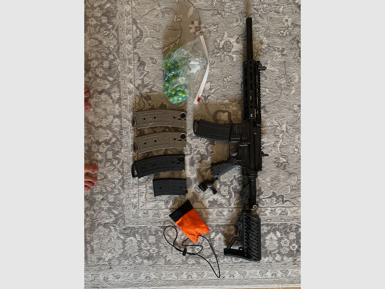 Tippmann M4 Carabine Paintball Markierer inkl. Zubehör