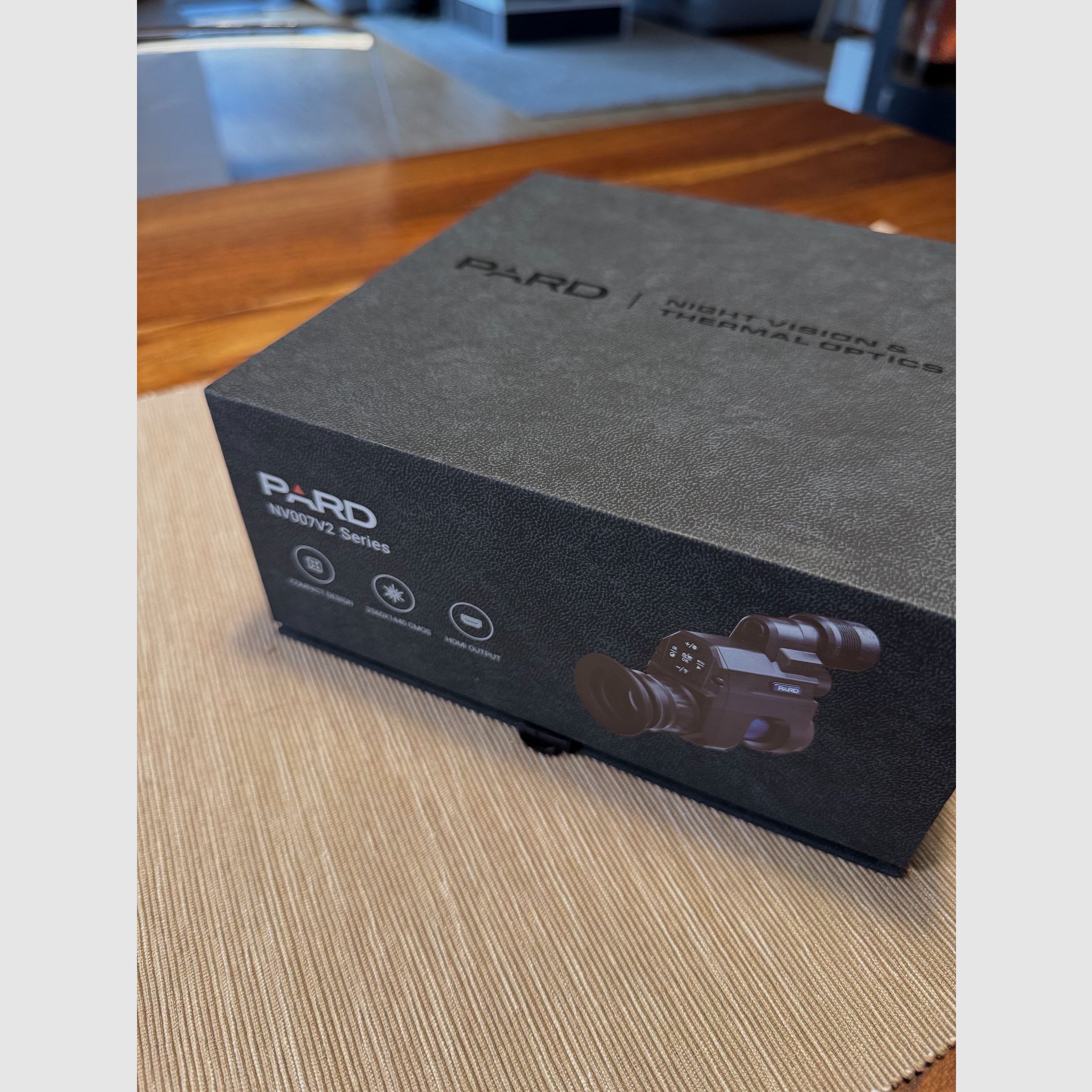 PARD NV007 V2 (850nm) – Accessoire de vision nocturne, comme neuf (emballage d'origine)