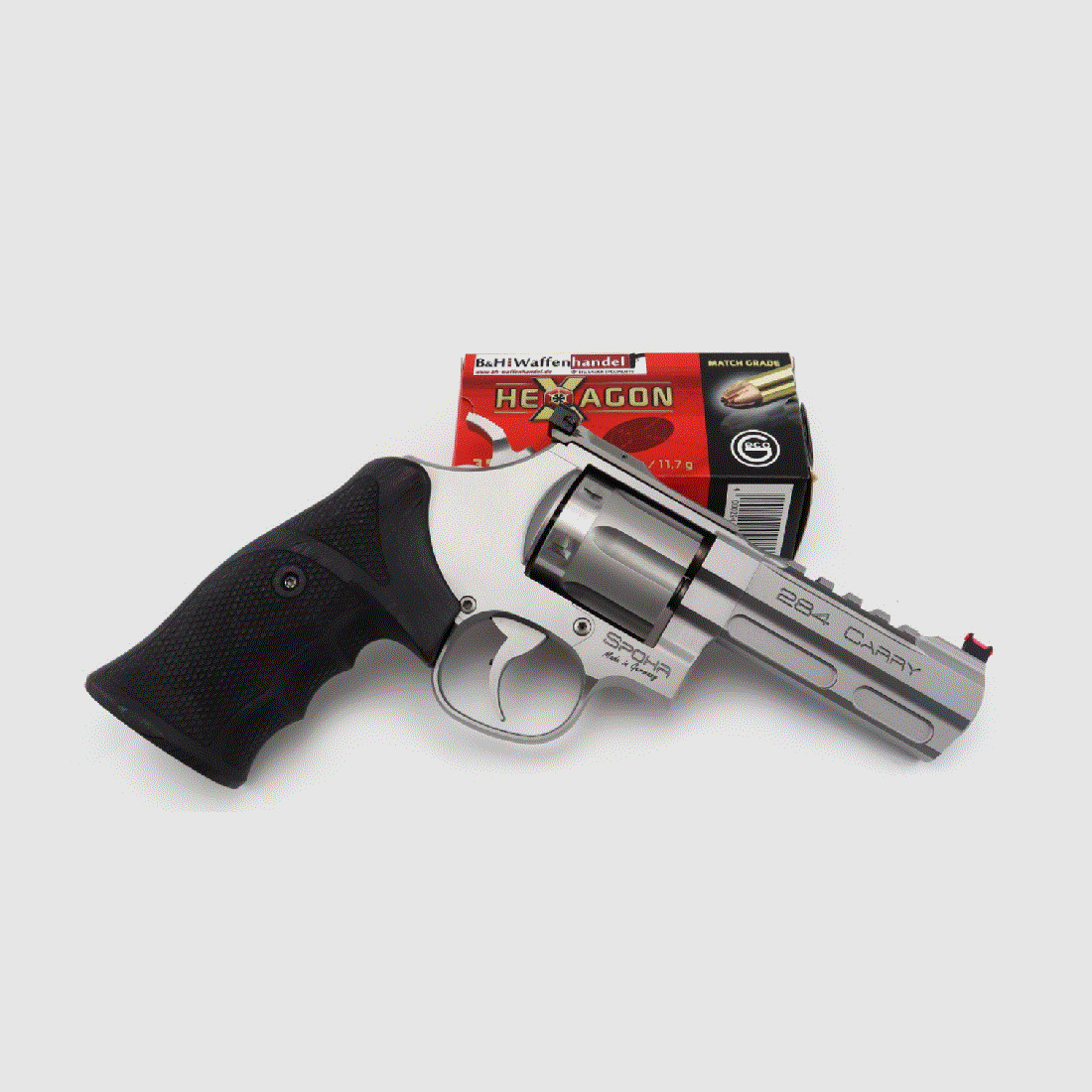 Spohr 284 Carry ze stali nierdzewnej, .357 Magnum