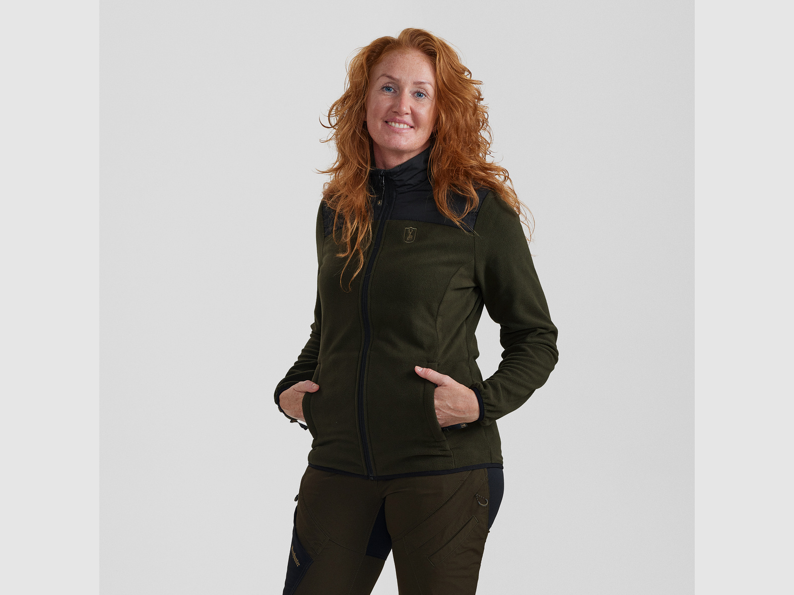 Lady Northward Fleece Jacket - Rifle Green - Women's Size: 34