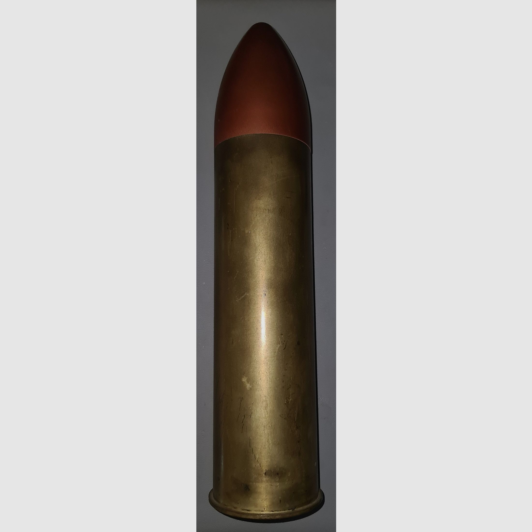 GESCHOSS PANZER FLAK ARTELLERIE 105 x375 DM2 ENTMILITARISIERT 