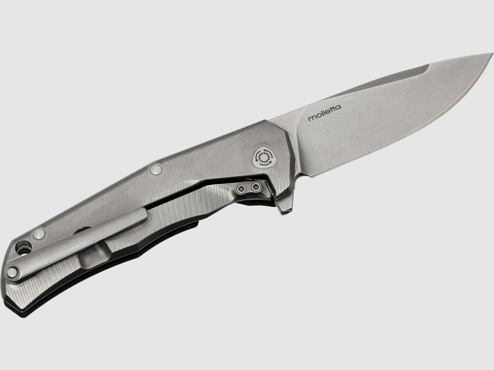 Three Rapid Exchange, M390-Klinge, Griff aus Kohlefaser/mattem Titan | 97230