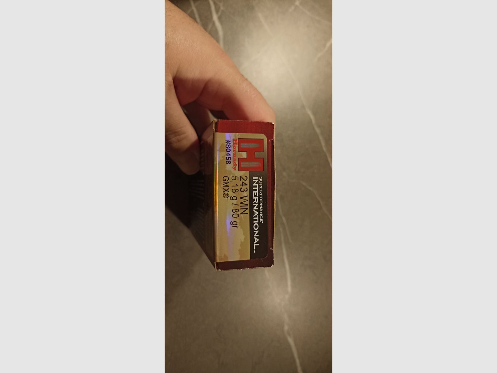 Hornady GMX 243 Win 6 disparos para regalar