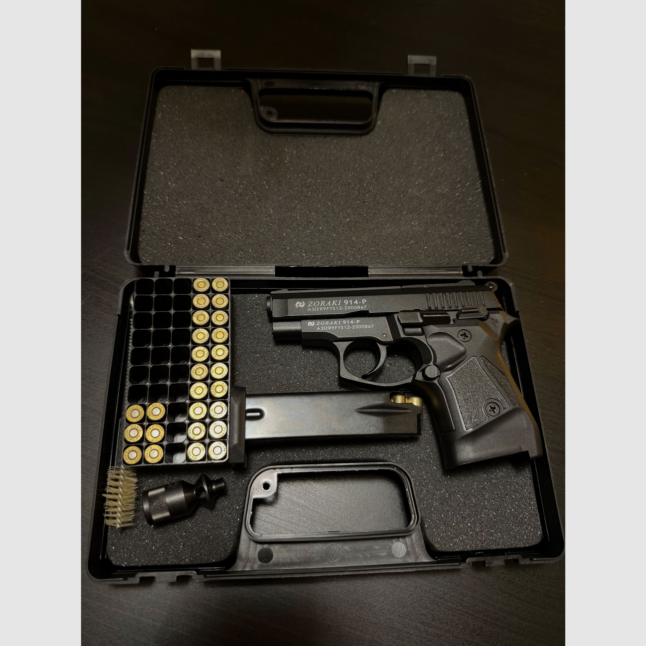 ZORAKI 914 PAK 9mm/Nero Nuova Pistola a salve, immagine 5 di 8