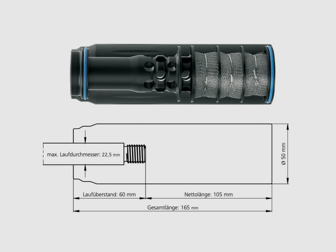 ERA SILENCER SOB3D – Over Barrel