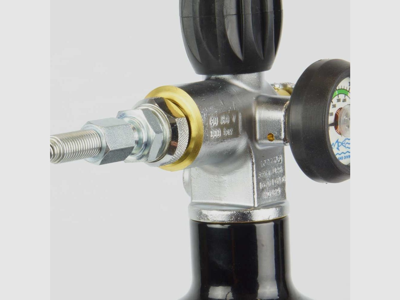 Flasche 3 Liter PCP 300 Bar. Komplettset, Bild 6 von 7