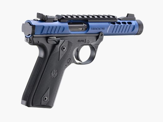 RUGER PISTOOL MARK IV 22/45 LITE - BLAUW