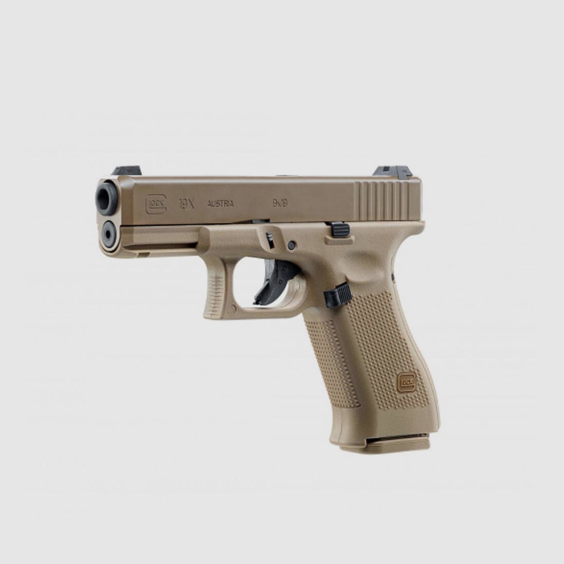 Umarex Glock 19X Airsoft GBB Pistole ab 18 - Tan
