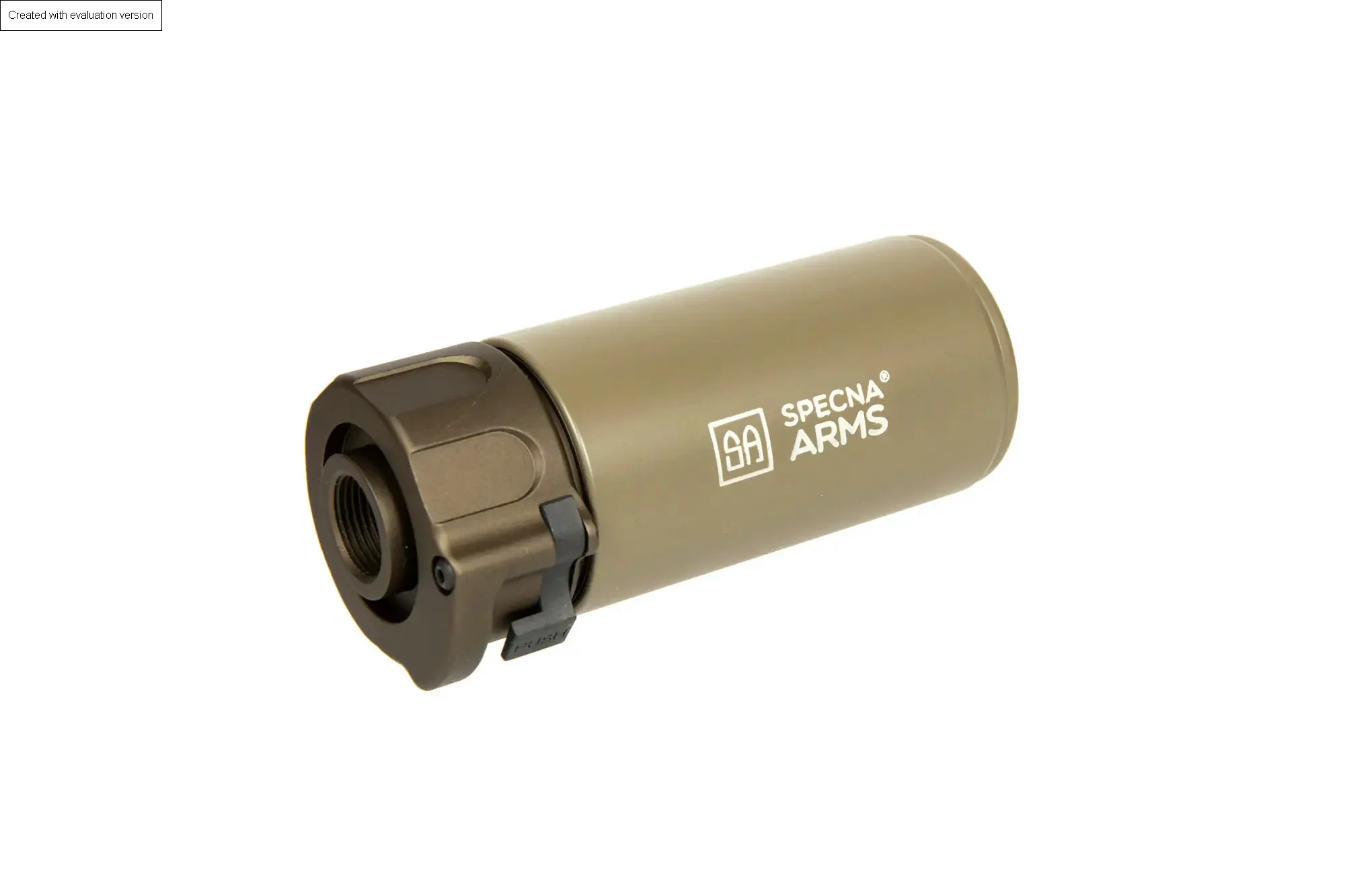 ASG sound suppressor Specna Arms MTU-Fire V2 -Tan, image 2 of 6