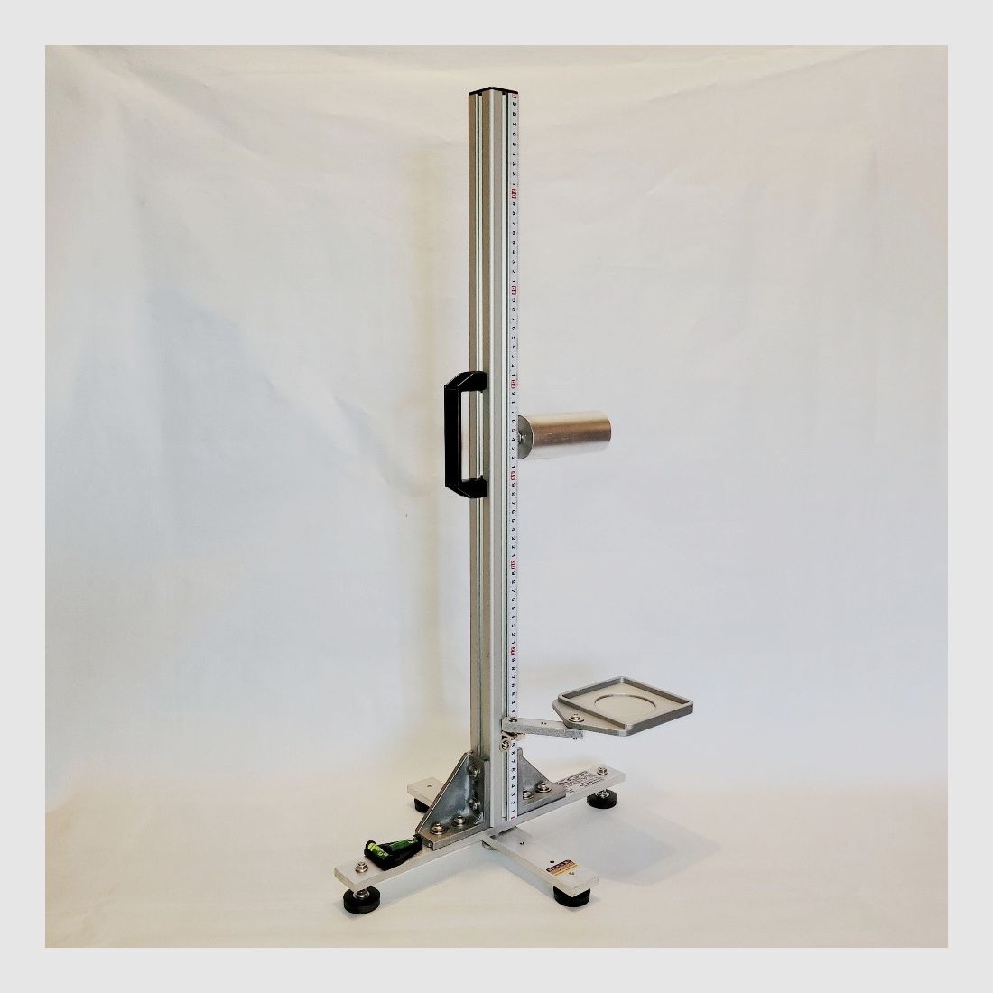KGF Auflagestativ - Auflageständer Alu X-800-Ultimate klappbar mit Buchenholz-Auflage, Waage, Griff, Maßband + Munitionshalter