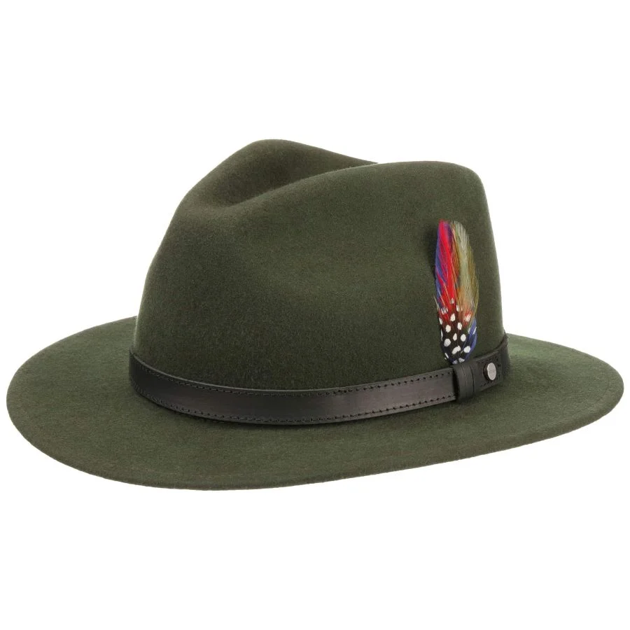 Yutan Wollhut dunkelgrün
